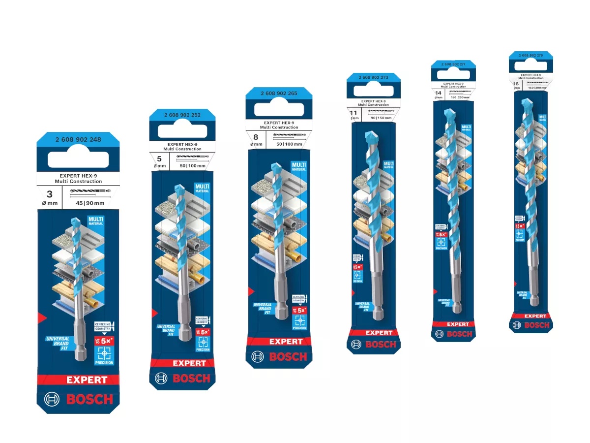 Forêt EXPERT HEX-9 Multi Construction BOSCH